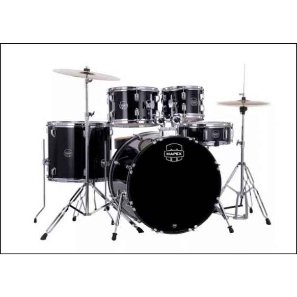 CM5294FTCDK Comet Rock 5 Pezzi Dark Black Con Hardware E Piatti