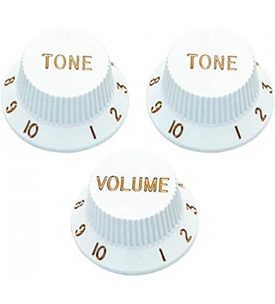Knob Stratocaster 3 Knobs 1V/2T Bianchi