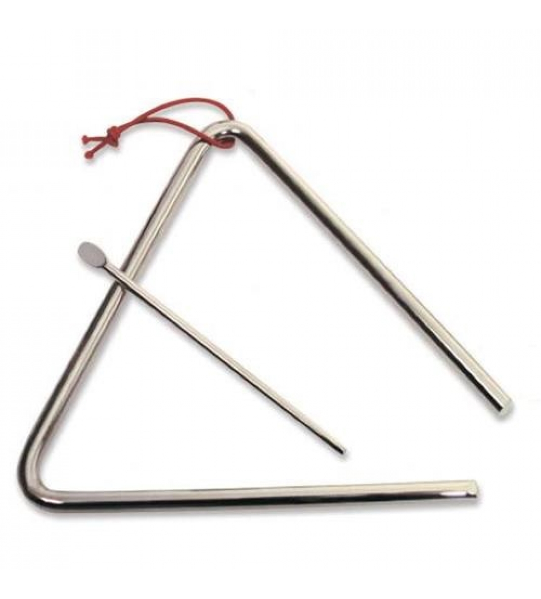 Triangolo con Battente 10 cm e custodia nera in plastica 