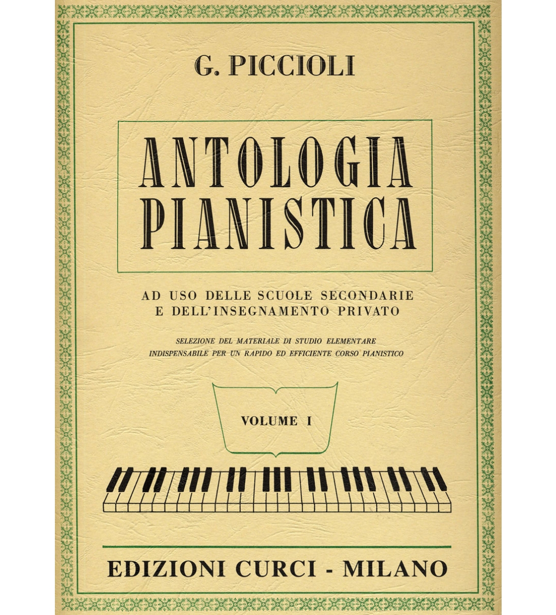 Antologia Pianistica - Vol 1