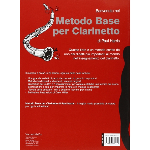 Metodo base per clarinetto con CD Audio