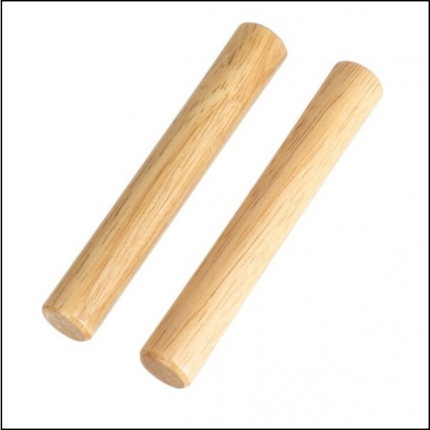 Claves, un paio, misura 5"