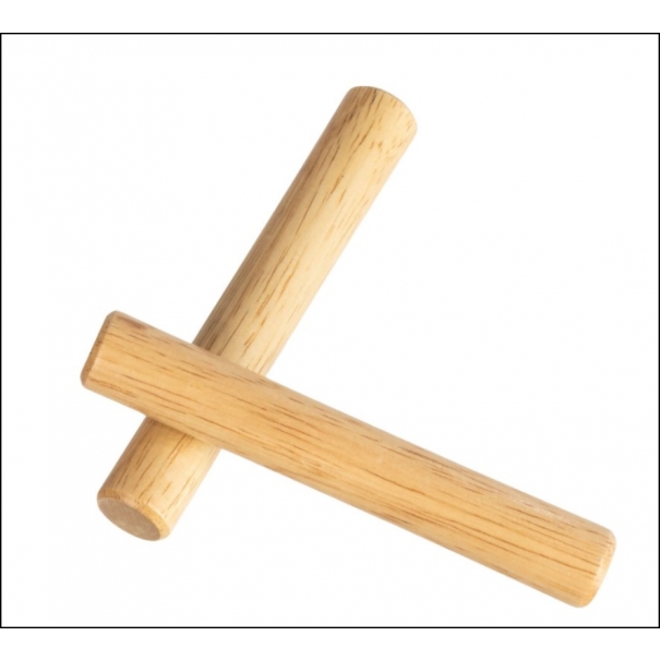 Claves, un paio, misura 5"