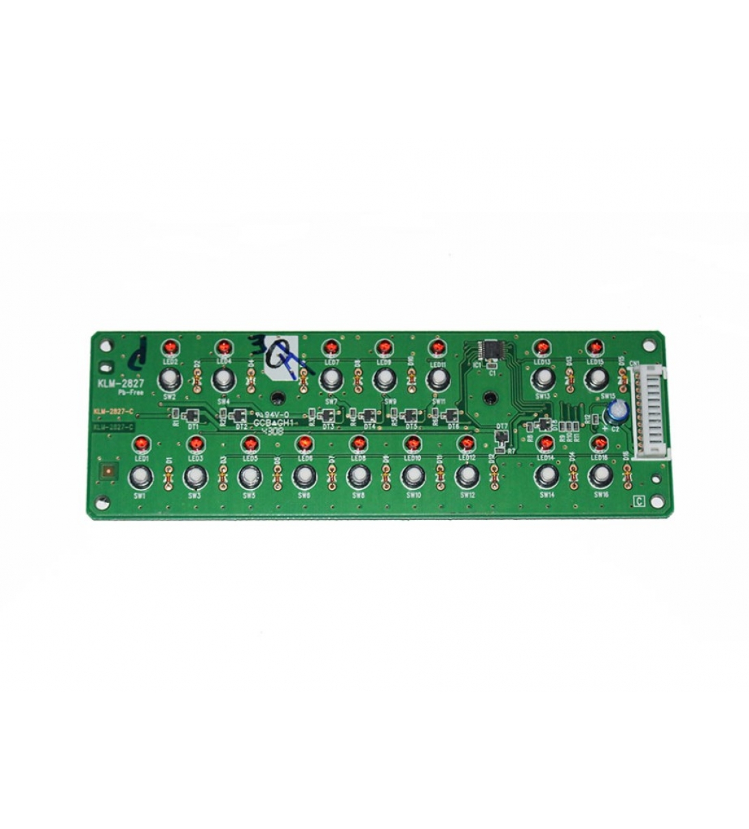 Pannello di controllo (KLM-2827), per scala QuarterTone, Korg PA500 ORT