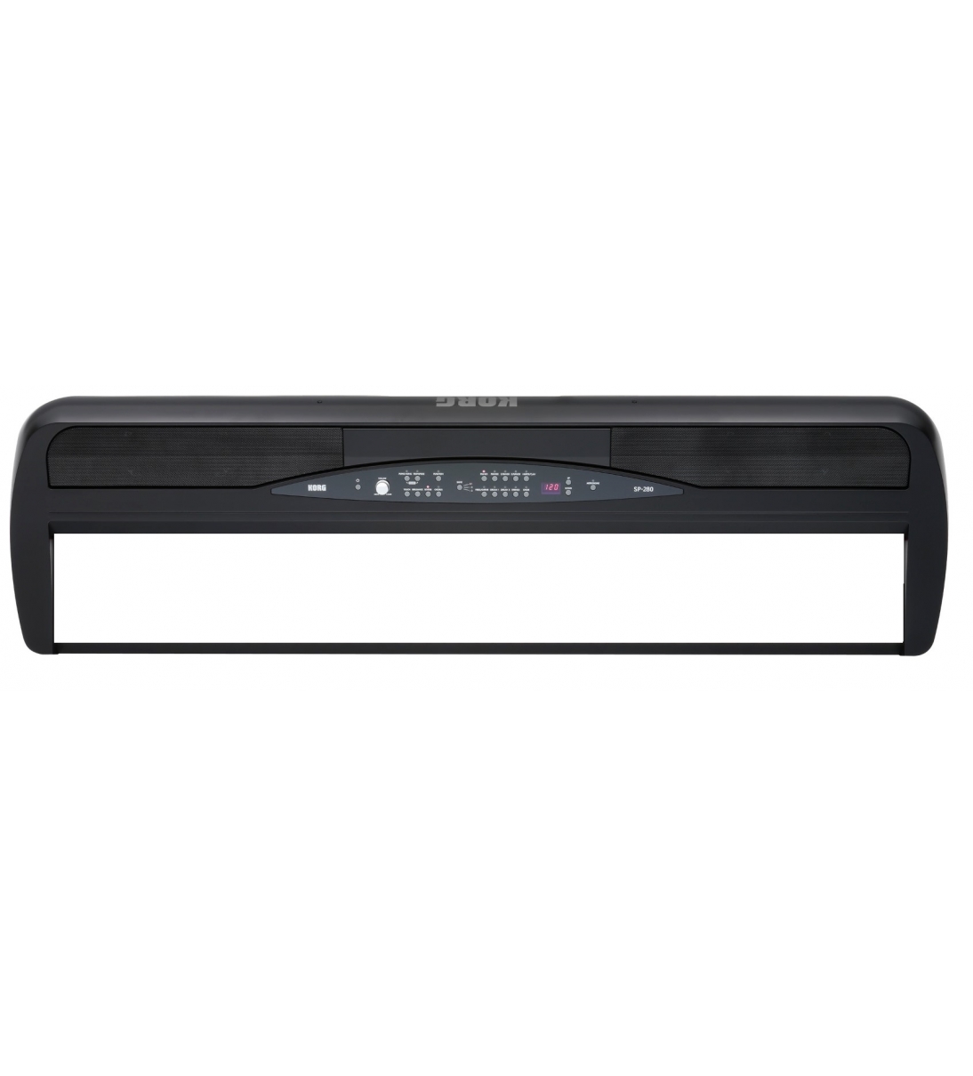 Pannello di controllo frontale per tastiera Korg SP280 nera
