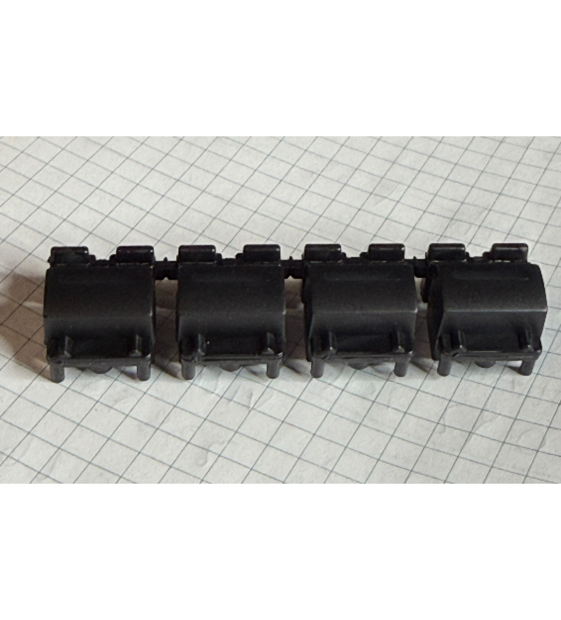 Pulsante nero kit da 4 pezzi , con finestra LED, per tastiera Korg PA5x