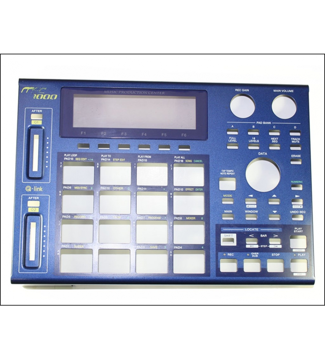 Pannello superiore, MPC1000