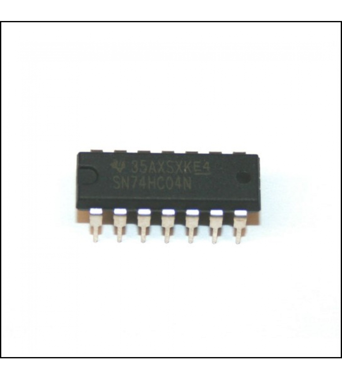 Circuito integrato 74HC00, porta NAND quadrupla a 2 ingressi, contenitore DIP a 14 pin