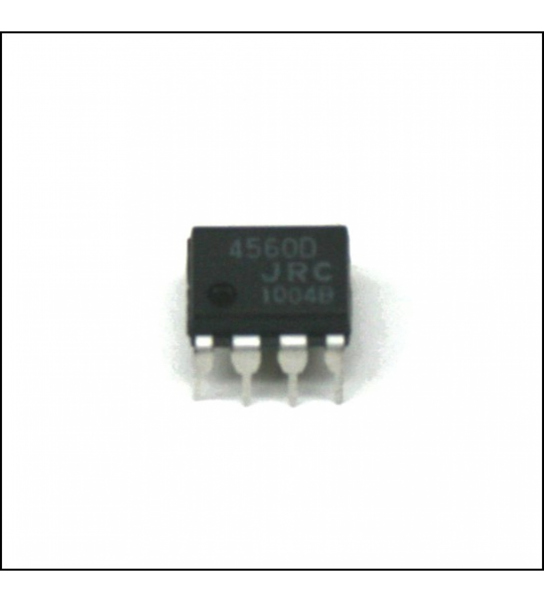 Circuito integrato, doppio amplificatore operazionale 4560, DIP a 8 pin