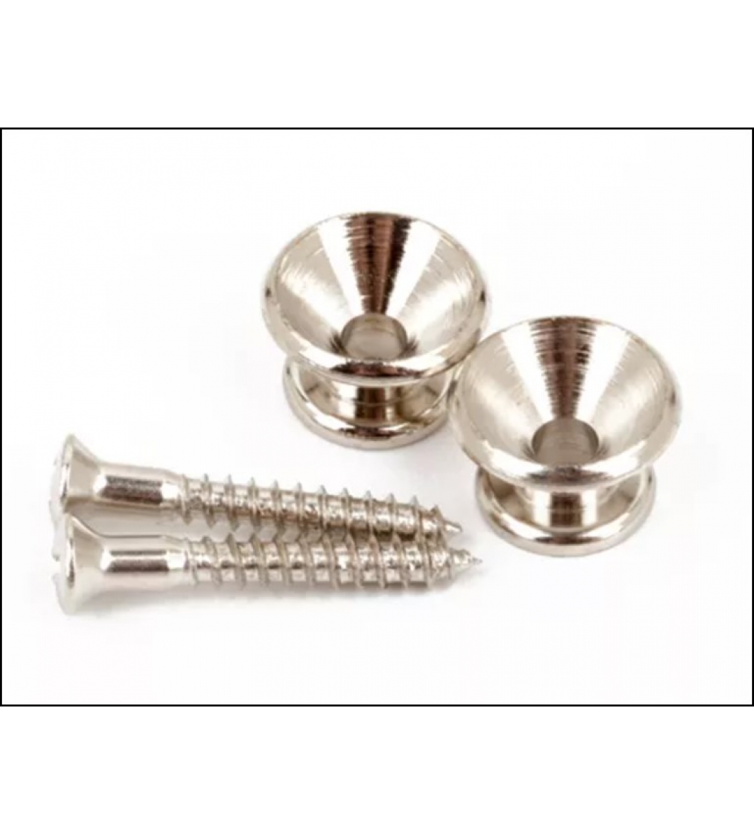 Pure Vintage Strap Buttons Nickel (2 pack)