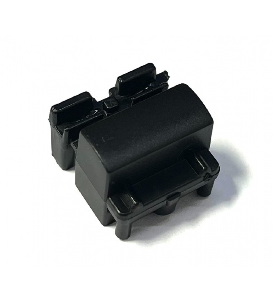 Pulsante nero, senza finestra LED, per tastiera Korg
