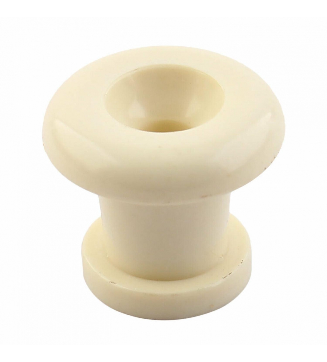 All Part - Bottone in Plastica con Vite per Tracolla Chitarra Avorio [G-A024-IVI/PSC] [B006AP87841]