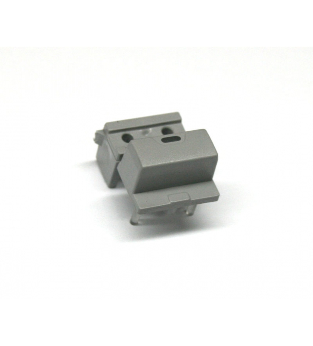 Pulsante a pannello grigio, largo 15 mm con finestra LED, Korg PLA0001139