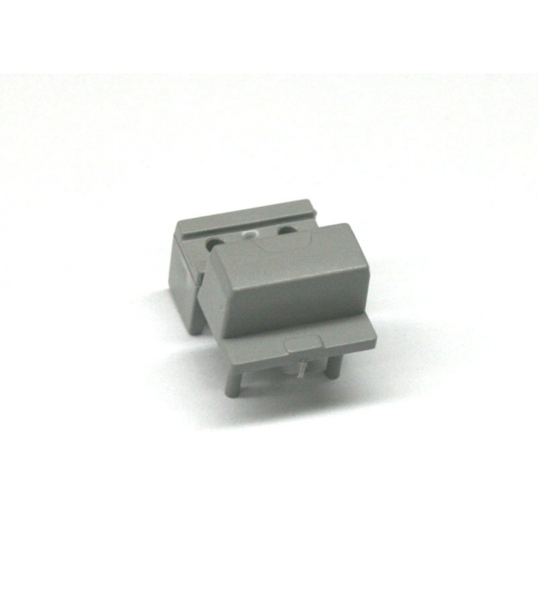 Pulsante a pannello grigio, larghezza 15 mm, senza finestra LED, per tastiera Korg PLA0001140