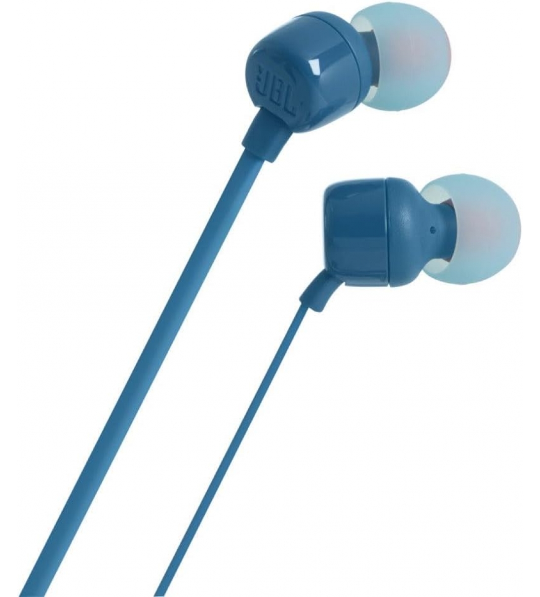 T110 Intra-Auricolari con Comando e Microfono Universale, Blu