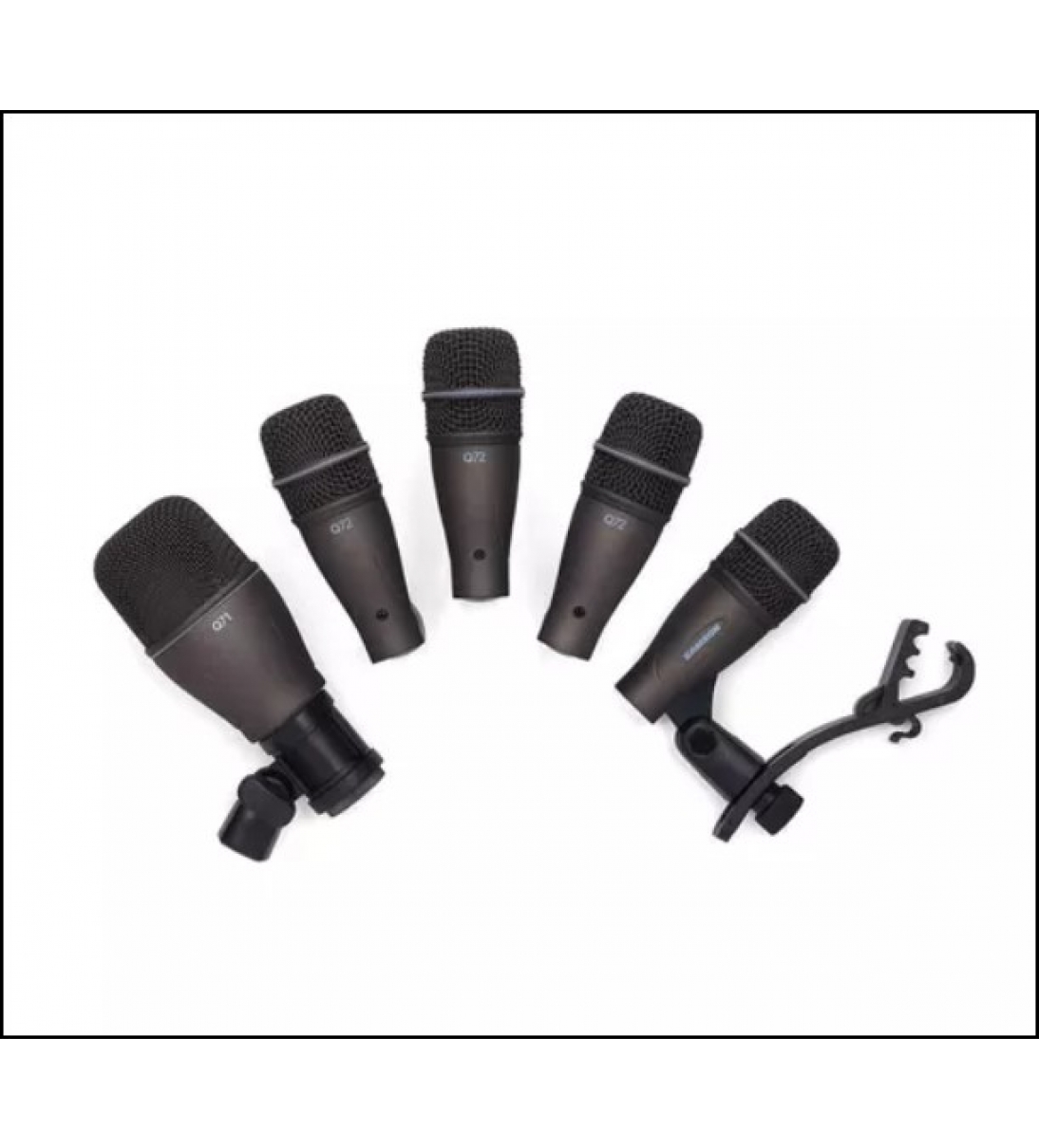 DK705 Set di Microfoni per Batteria - 5 Microfoni