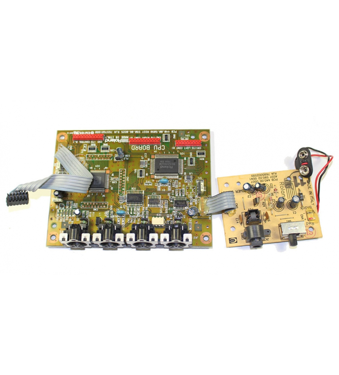 Scheda CPU e gruppo alimentatore per tastiera Roland A-33