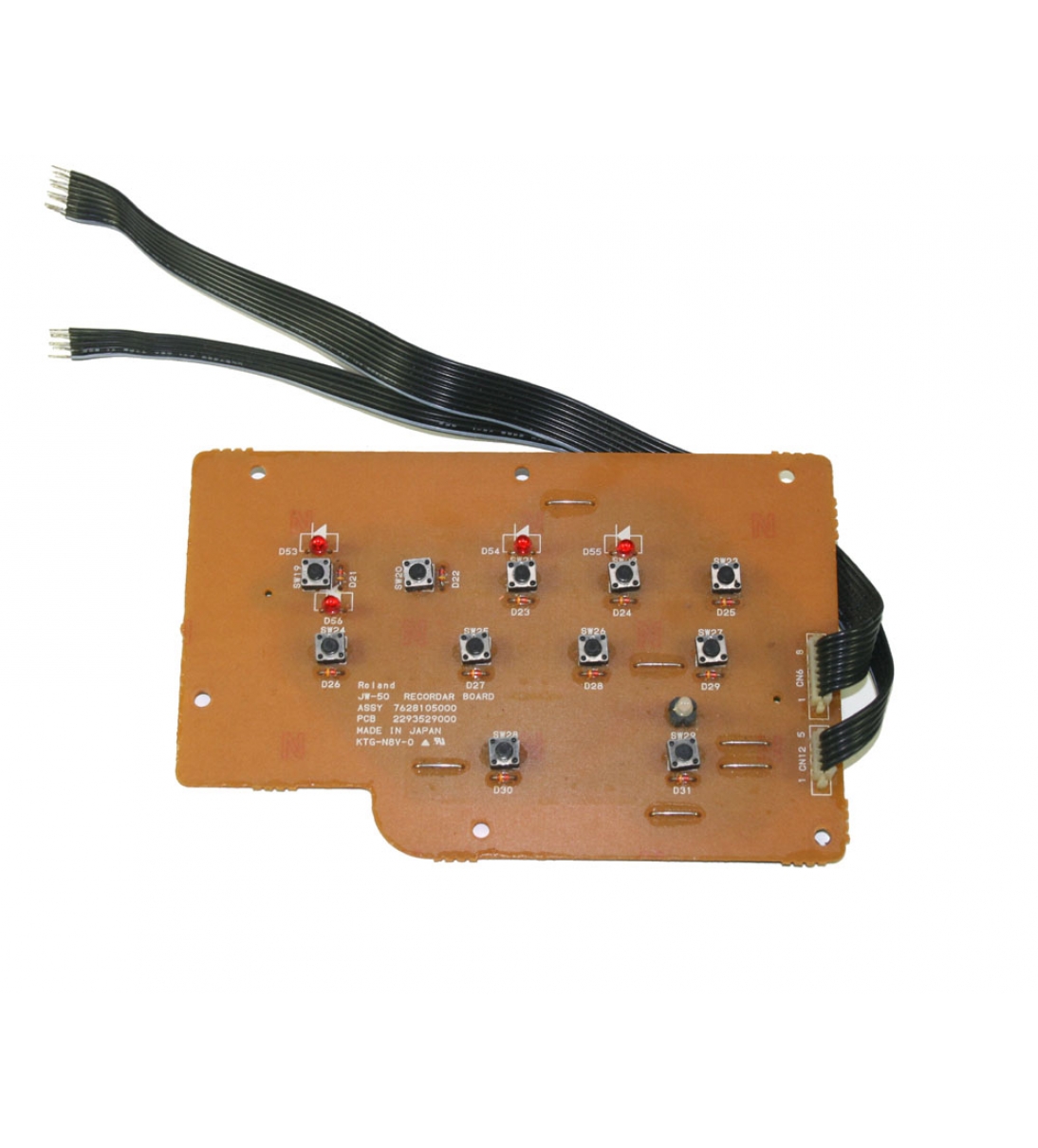 Pannello sinistro, per tastiera Roland JW-50.