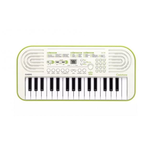 CASIO SA-50 Il primo approccio alla musica avviene di solito durante l’infanzia: per renderlo un momento unico ed indimenticabile
