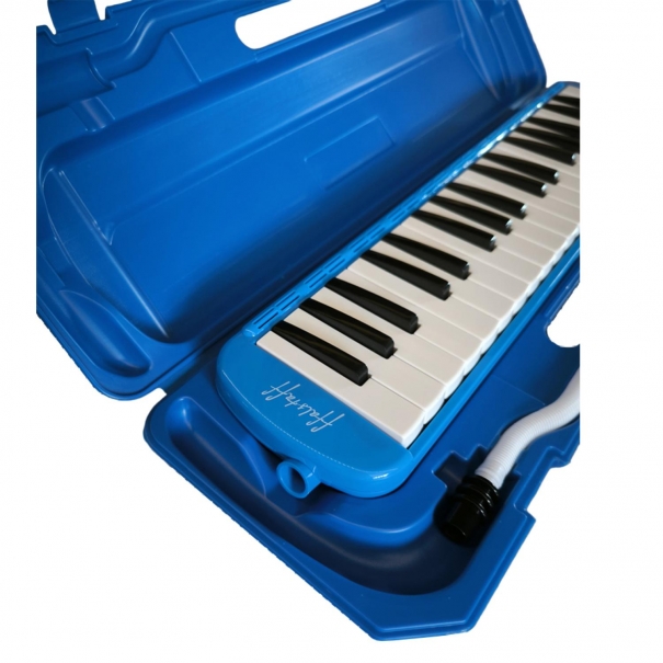 ffalstaff Melodica "Evolution" 37 Tasti Tipo Angel con Custodia Rigida (Blu) [MEL37-ABS]